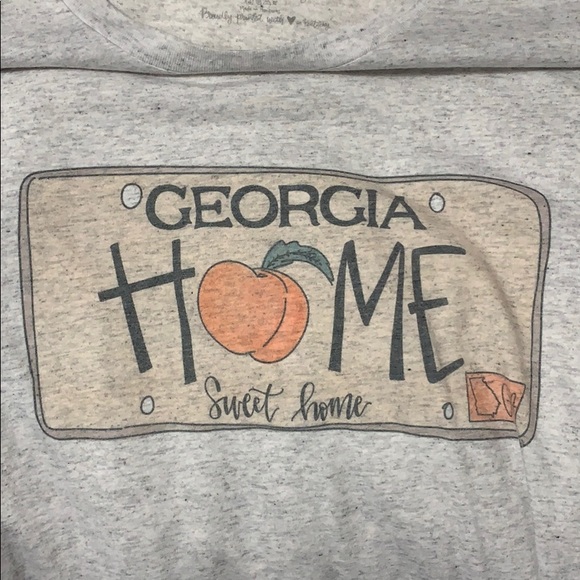 Georgia Home Sweet Home License plate t shirt - Picture 3 of 3